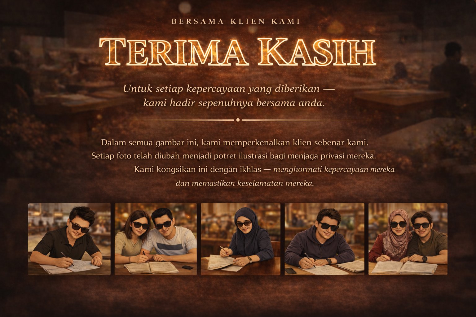 Terima Kasih — Klien Kami